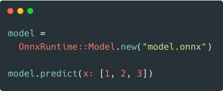 ONNX Runtime Ruby
